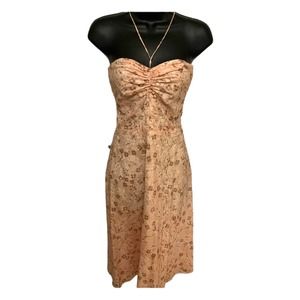 J crew staples midi floral dress